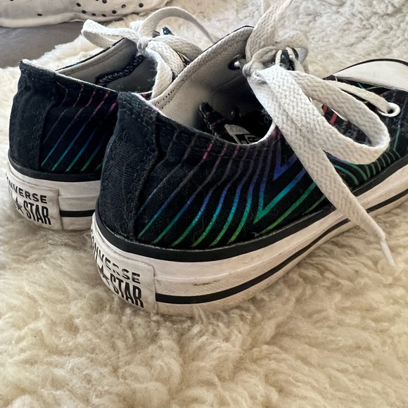 Converse All Star Iridescent star rainbow converse sneakers,Converse all star - Picture 3 of 9